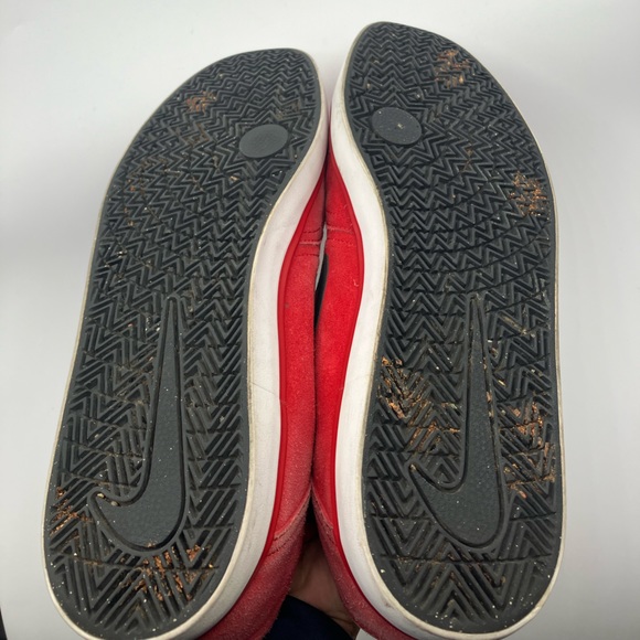 Nike Mens Red SB Check 705265-601 Cushioned Low Top Athletic Shoes Size 13 - Picture 9 of 15